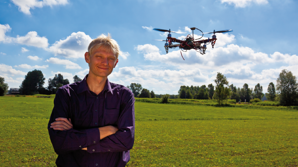 Foto van Steven van der Veeke, promovendus bij Medusa Explorations.